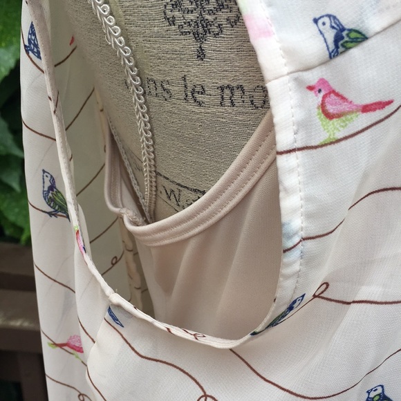 AS IS -High Low Camisole & Sheer Top- Small Hole - Picture 4 of 13